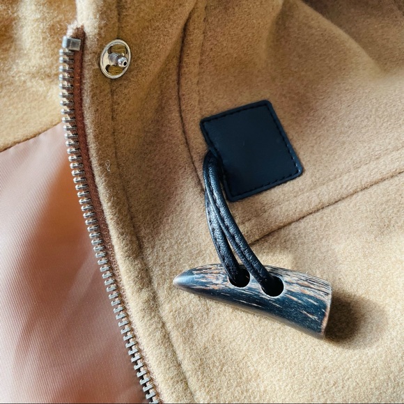 Michael Kors Wool Hooded Toggle Duffle Coat - Picture 13 of 14